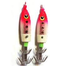 [빡빡이낚시] 쭈볼에기 2개입 쭈꾸미낚시 미끼, 블루