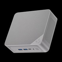초소형 컴퓨터 54W Zero SER5 MAX 5800H AMD Ryzen 7 미니 PC, 32GB 램+1TB SSD, 그레이