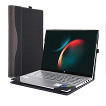 스냅케이스 갤럭시북3 갤럭시북2 노트북 가죽케이스 파우치, 13.3인치 차콜그레이