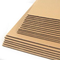 평판골지 골판지 두꺼운 DIY 판지 수제 공예 5 3 7mm, 3겹(E타일)(두께1mm)1mX1m(10장)
