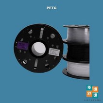 01 [3개묶음상품] 3D프린터재료 PETG필라멘트 큐비콘 PETG FILAMENT 식품용기 의료용기 재료, WHITE, 상세페이지 참조3
