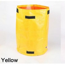 부직포 화분 테라스 분갈이 텃밭 감자 성장 가방 PE 야채 재배자 DIY 패브릭 냄비 야외 정원 도구 1-12 갤런, 노란색 성장 가방, 30x35cm 7갤런