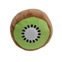 강아지 애견 장난감 바스락 삑삑이 솜인형, 키위(그린)