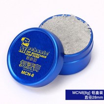 납땜 페이스트 용접 PASTE 플럭스 솔더페이스트 인두 팁 부활 정비사 MCN-8S 산화 및 흑색 층 수리 붙여 넣기 제거, [02] MCN-8