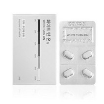 화이트 턴 온 정 건강식품 4주분, 28정, 4개