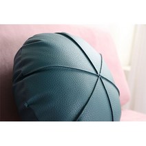 조브라운 원형 호박 디자인 소파 쿠션 동그란 쿠션, 겉무늬, 초코