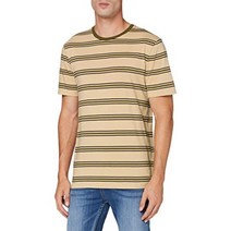 Scotch & Soda 남성용 클래식 저지 크루넥 티셔츠 올오버 패턴 티셔츠 콤보 A 0217 S