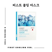 셀퓨전씨 포스트 알파 퍼스트 쿨링 마스크팩 27g 저자극 홍보 전정감소 -5도