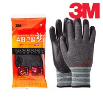 3M 겨울 혹한기 기모장갑 슈퍼그립 핫, L, 7개