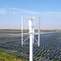 풍력발전기 무소음 소형 아파트 60KW 50KW 30KW 그리드 시스템 220V 380V 오프 재생 가능 에너지 시스템 수직 축 풍력 터빈, 15 KW