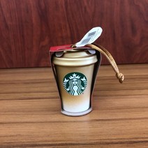 NEW 2022 EUROPE Xmas 스타벅스 Key체인 Red Mint I 오너먼트 I Topper, Ornament Gold