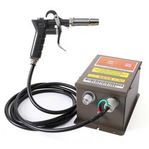 이온 블로우 정전기 제거 건 제거장치 이오나이저 블로워, 에어건 헤드 + 이온 발생기 세트