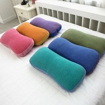 1300K 라운드 피그먼트 분쇄 라텍스베개, 단품