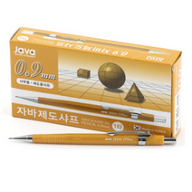 자바펜 0.9 제도샤프, 96개입, 노랑