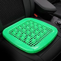 자동차 통풍시트 지게차 포크레인 화물차 승합차 커버 여름 쿨매트 GM 시트, 사각패드-마사지볼
