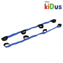 h55 유아체육 지네발 릴레이게임(8인용), 색상_레드