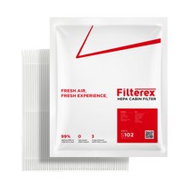 필터렉스 PM0.3 헤파 차량용 에어컨필터, 2개, S120