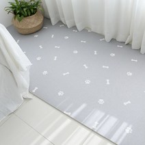 따사룸 유아거실 바닥매트 PVC 롤타입 층간소음방지 놀이방매트, 도그프린트