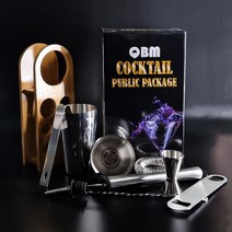 큐비몰 칵테일 퍼블릭 9종 세트 지거 바스푼 푸어러 조주기능사, 550mL, 1개