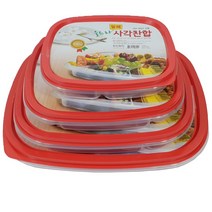 투에이산업 찬합 찬통 밀폐용기 업소용반찬통 보관용기 칸칸이찬통 찬통 찬기 캠핑용품 도시락, 찬합_미니3칸