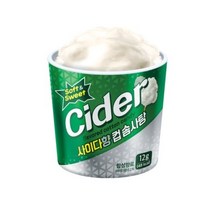 사이다향 컵 솜사탕, 12g, 1개