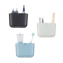 시스맥스 월 포켓 1호 67301 벽면 부착 소품 정리, 다크그레이