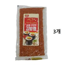 동원 숯불구이 김밥햄 120g 숯불구이맛, 3개