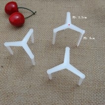 피자 고정핀 세이버 삼발이 테이크아웃 박스 붕괴방지 납작 삼각대, 없음