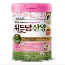 파스퇴르 위드맘 산양 100일 제왕 분유, 750g, 3개