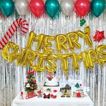 크리스마스 성탄절 행사 풍선 파티 포토존 세트