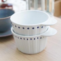 브런치 스프담기용 그릇 2p 사라다볼 화채볼 요거트볼, 사각사각