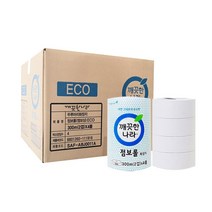 점보롤 휴지 2겹 300m 16롤 업소용화장지 공용 야외화장실 공공 깨끗한나라, 단품, 단품