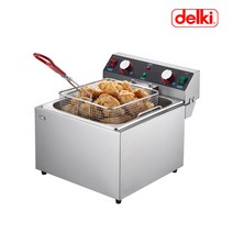 델키 전기튀김기 절전형 특대형 대용량 올인원 플러스 가정용 업소용, DK-264
