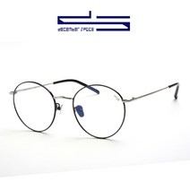디셈버스페이스 Ross-C3 블랙-실버 티타늄안경테 일본안경테