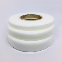 원단 안감 양면 심지 접착테이프 화이트 고정 부직포 패치워크 봉재, 화이트1.5cm
