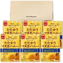 칸로 마누카 꿀 캔디 일본 사탕 80g X 6봉, 6봉 세트