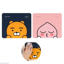 카카오프렌즈 마우스 패드 2type 택1 논슬립 PVC소재, 어피치, 1개