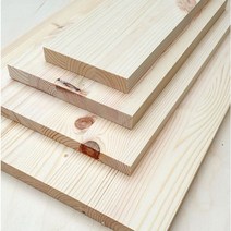 아이베란다 레드파인 규격사이즈 목재재단 집성목 원목판재, 18Tx300x600mm