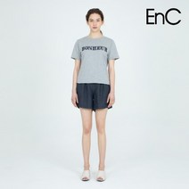 [이앤씨(ENC)] EnC 스트라이프 린넨 밴딩 팬츠 ENTA93772L