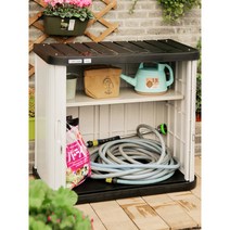 DIY 실외 베란다장 수납함 슬라이드수납함, 1 조각, 높이 60cm 600V