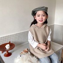 [BABYMAX] [베이비맥스][베이비맥스] 포켓 후드 니트 조끼 R6696 (P00219