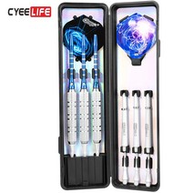 다트핀 전자다트 다트게임CyeeLife 새로운 3Pcs 14g/16g/17g/18g 소프트 팁 다트 스포츠 엔터테인먼트 니켈, 18g, 3-협력사