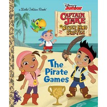 The Pirate 게임s Junior: Jake and the Neverland Pirates Little 골드en 북 하드cover