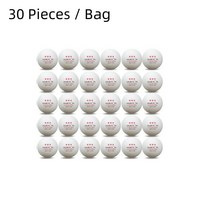 테니스볼머신기 테니스 벽치기 리턴볼 Huieson ABS 플라스틱 탁구 3 스타 40 + mm 경기 훈련, 3.White 30pcs