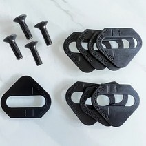 클릿 페달 평 mtb 매그 로드 자전거 픽시 자석 용 클리트 웨지 크랭크 브라더스 클리트 개갑 피팅, spd-mtb