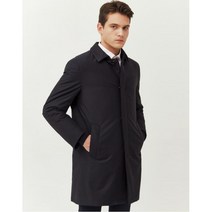 DAKS MAN [20FW 닥스 남성]네이비 단색 울혼방 트렌치코트_WMTR0D151N3