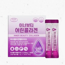 에버그린 이너 뷰티 저분자 어린콜라겐 펩타이드 60포, (1박스,60포), -