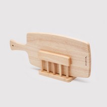 우드윈저도마중＋우드도마꽂이세트 나무도마 도마