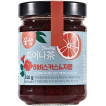 꽃샘 피어나다 히비스커스&자몽 액상차 350g, 4개