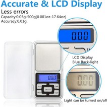 체중계 가정용 몸무게 측정기보석 주머니 저울 100g/200g/300g/500g X 0.01g /0.1g 고정밀 골드 다이아몬, 02 100gx0.01g, 한개옵션1